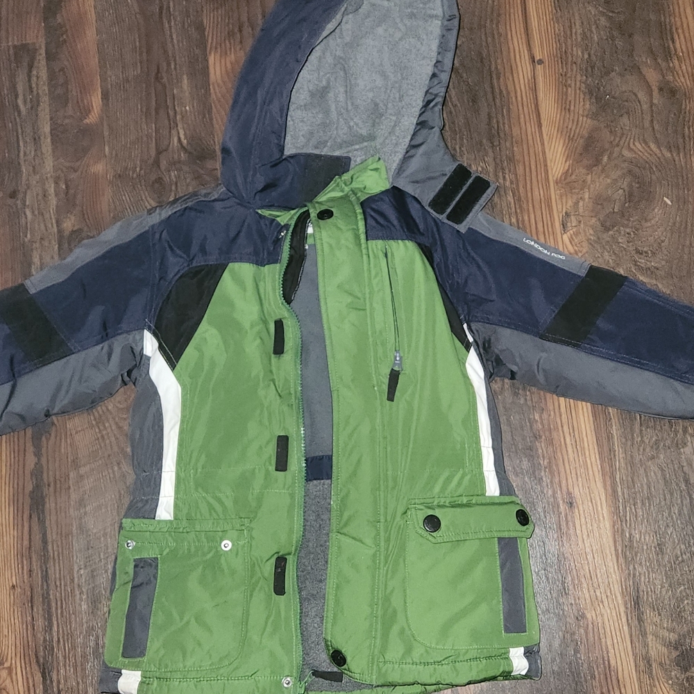 Kids Carter's Green and Blue coat 5/6T Boys